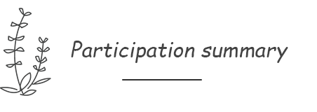 Participation summary