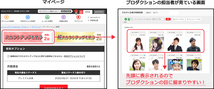 スカウトアップ
